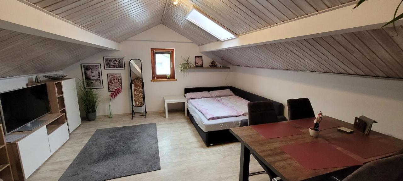 Kleine Gemuetliche Mansardenwohnung Im Suedosten Muenchens Assling Extérieur photo